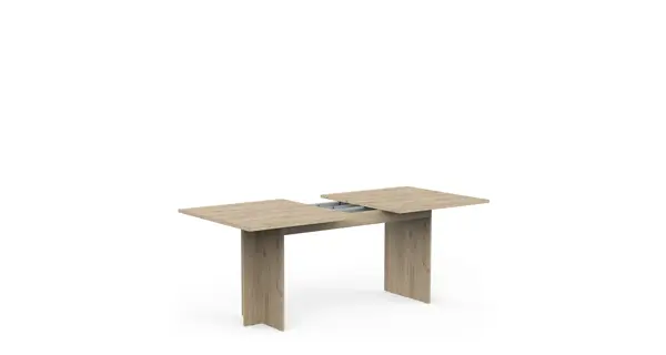 Rozkládací jídelní stůl TORZEL, dub royal