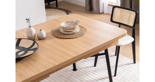 Rozkládací jídelní stůl ZALNOR, přírodní