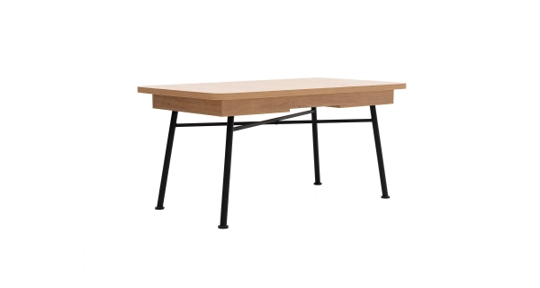 Rozkládací jídelní stůl ZALNOR, přírodní