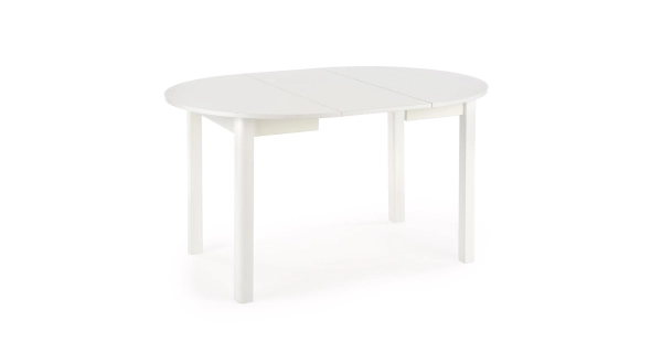 Rozkládací jídelní stůl ZANTE, bílý