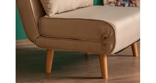 Rozkládací křeslo ASTRO, krémová