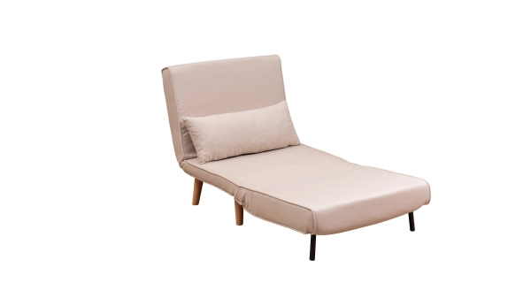 Rozkládací křeslo ASTRO, krémová