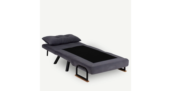 Rozkládací křeslo COMPACT, šedá