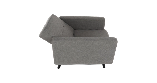 Rozkládací křeslo PRITTA, šedá