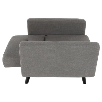 Rozkládací křeslo PRITTA, šedá