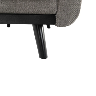 Rozkládací křeslo PRITTA, šedá