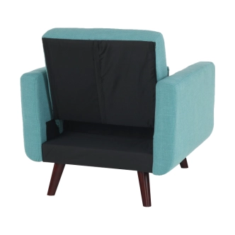 Rozkládací křeslo PRITTA, tyrkysová