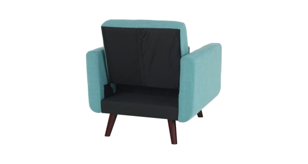 Rozkládací křeslo PRITTA, tyrkysová