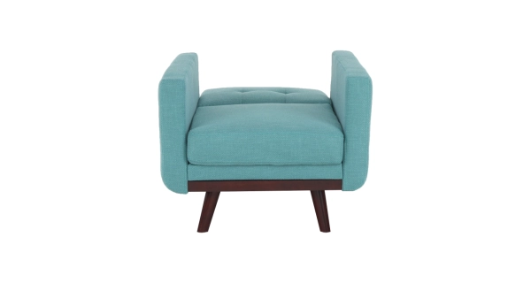 Rozkládací křeslo PRITTA, tyrkysová