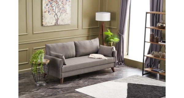 Rozkládací pohovka AMARA, hnědá