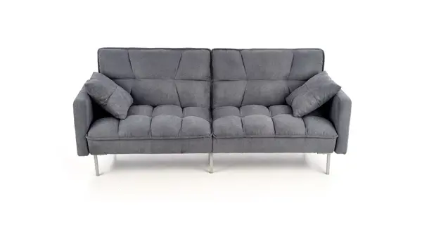 Rozkládací pohovka DEBARK, tmavě šedá