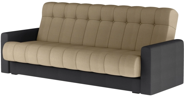 Rozkládací pohovka LIMOGES 01, světle hnědá/tmavě šedá