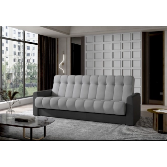 Rozkládací pohovka LIMOGES 02, šedá/tmavě šedá