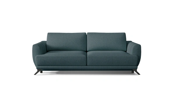 Rozkládací pohovka MASSONIA 03, šedomodrá látka