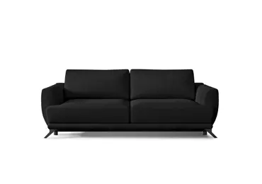 Rozkládací pohovka MASSONIA 15, černá látka