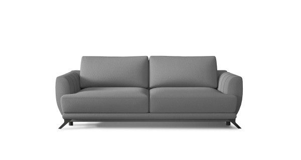 Rozkládací pohovka MASSONIA 25, šedá látka