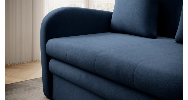 Rozkládací pohovka MERICI, modrá