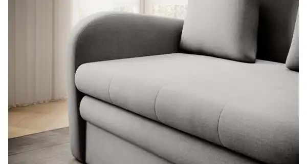 Rozkládací pohovka MERICI, světle šedá