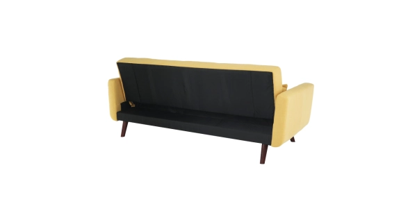 Rozkládací pohovka PRITTA, hořčicová