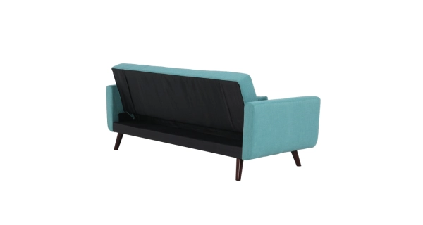 Rozkládací pohovka PRITTA, tyrkysová