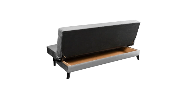 Rozkládací pohovka ZERMAR, šedá