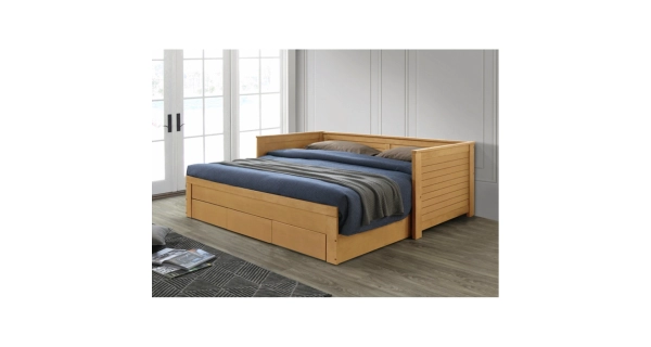 Rozkládací postel RICHENZA, dub