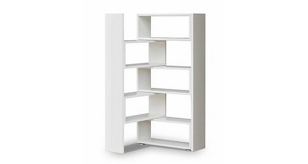 Rozkládací regál ORADI, bílá