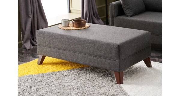 Rozkládací rohová sedačka AMARA, pravá, antracit