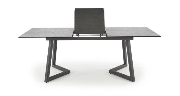 Rozkládací stůl AVIANA, světle a tmavě šedá