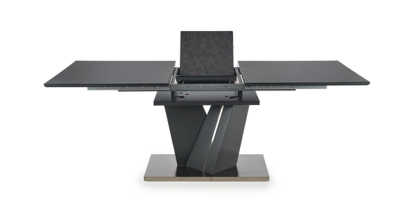 Rozkládací stůl CHARISMA, tmavě šedá