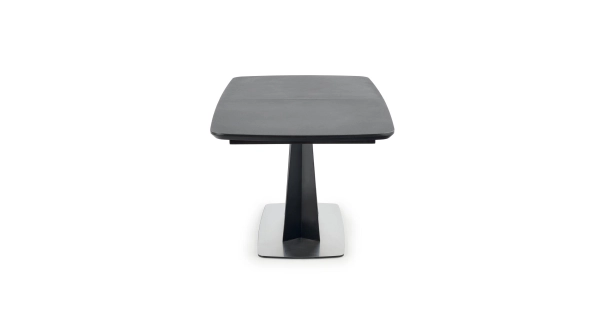 Rozkládací stůl EMBER, tmavě šedá/černá