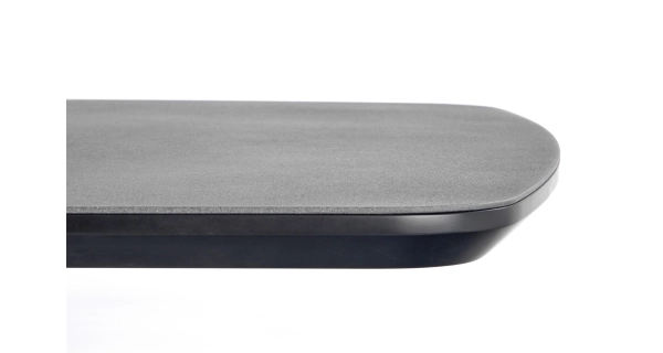 Rozkládací stůl EMBER, tmavě šedá/černá