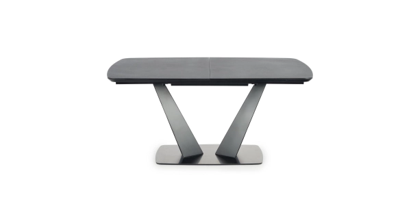 Rozkládací stůl EMBER, tmavě šedá/černá