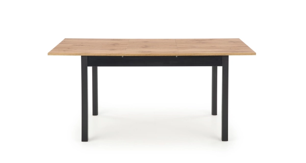 Rozkládací stůl FELICITY, dub wotan/černá