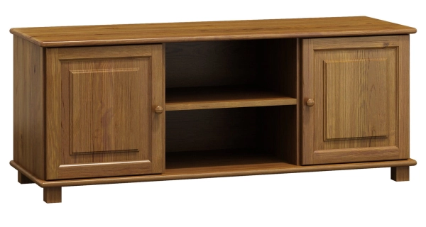 RTV stolek TAMONAD 1, šíře 156 cm, masiv borovice, moření: dub