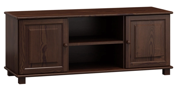 RTV stolek TAMONAD 1, šíře 156 cm, masiv borovice, moření: ořech