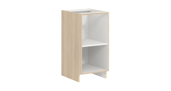 RUTHIN, dolní skříňka D40S1 se šuplíkem, bílý lesk