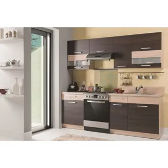 RUTHIN, dolní skříňka D60S1 se šuplíkem, rijeka tmavá