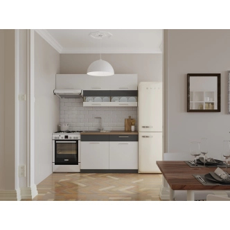 RUTHIN, horní vitrína G60W, bílý lesk