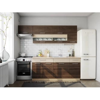 RUTHIN, horní vitrína G80W, rijeka tmavá