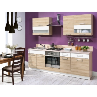 RUTHIN, potravinová skříň D60C, buk