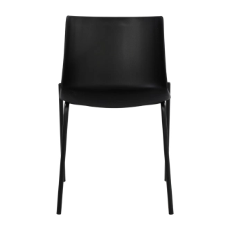 Sada 4 ks jídelních židlí YUFA, černá