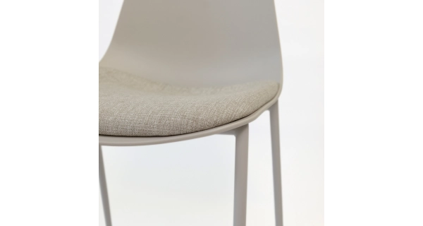 Sada 4 ks jídelních židlí ZOBO, béžová