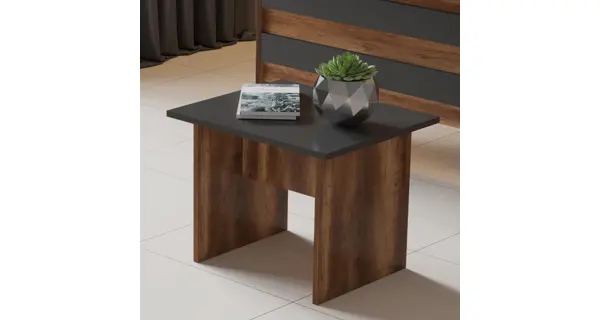 Sada kancelářského nábytku HELGAR, vlašský ořech/antracit