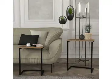 Sada konferenčních/odkládacích stolků DAISEN, kaman