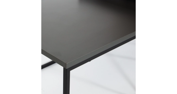 Sada konferenčních stolků JERVER, antracit/černá