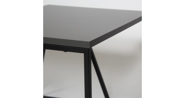 Sada konferenčních stolků JERVER, antracit/černá