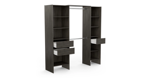 Šatní organizér GALANTA, dub waterford