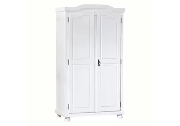 Šatní skříň BAEKADUS 2D, bílá