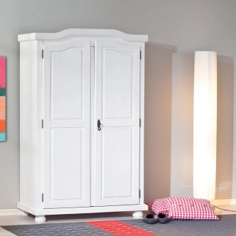 Šatní skříň BAEKADUS 2D, bílá